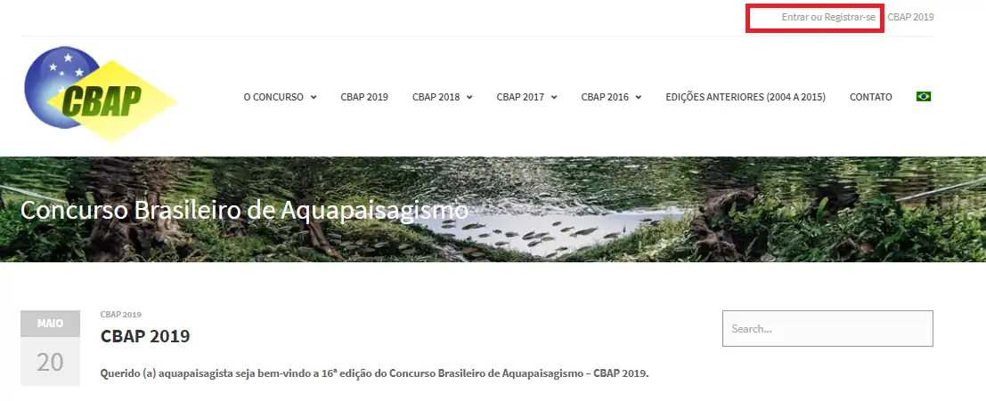 How to apply Cbap - brazil aquascaping contest