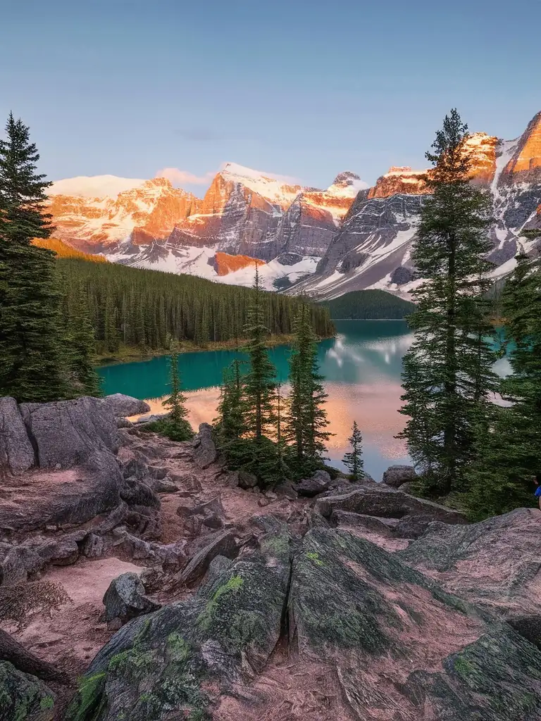 Moraine Lake in Canad