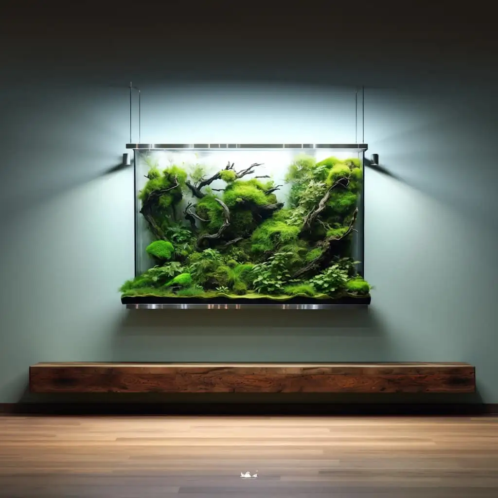 Stunning aquascapes created by AI-generated