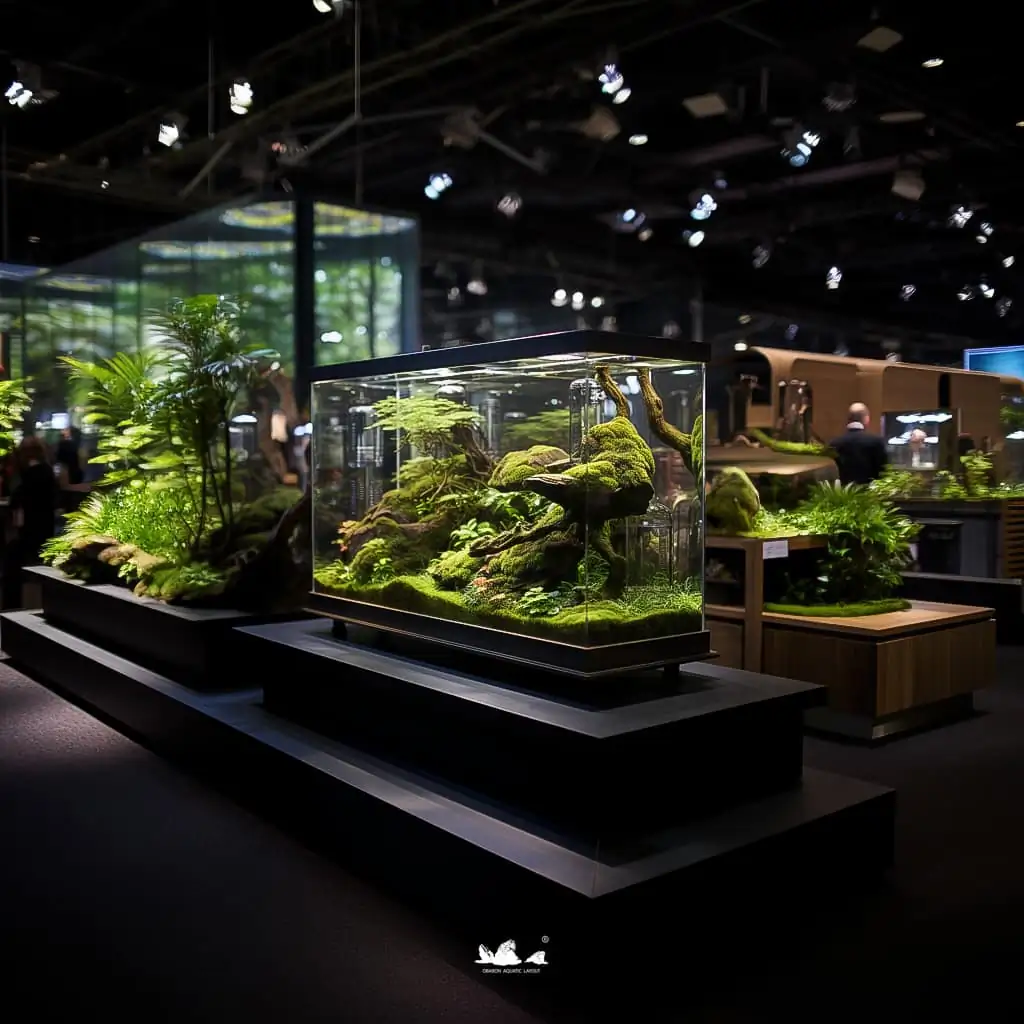 Stunning aquascapes created by AI-generated