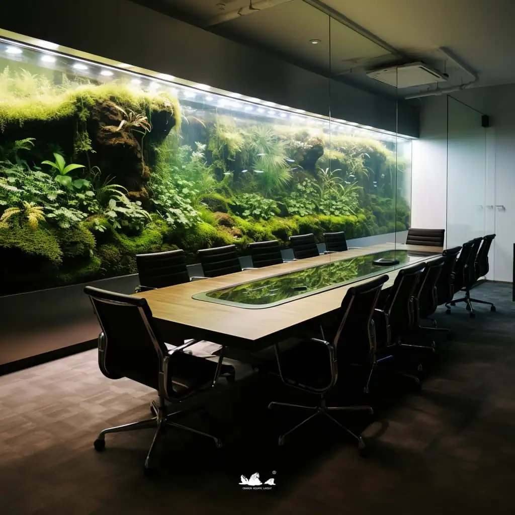 Stunning aquascapes created by AI-generated