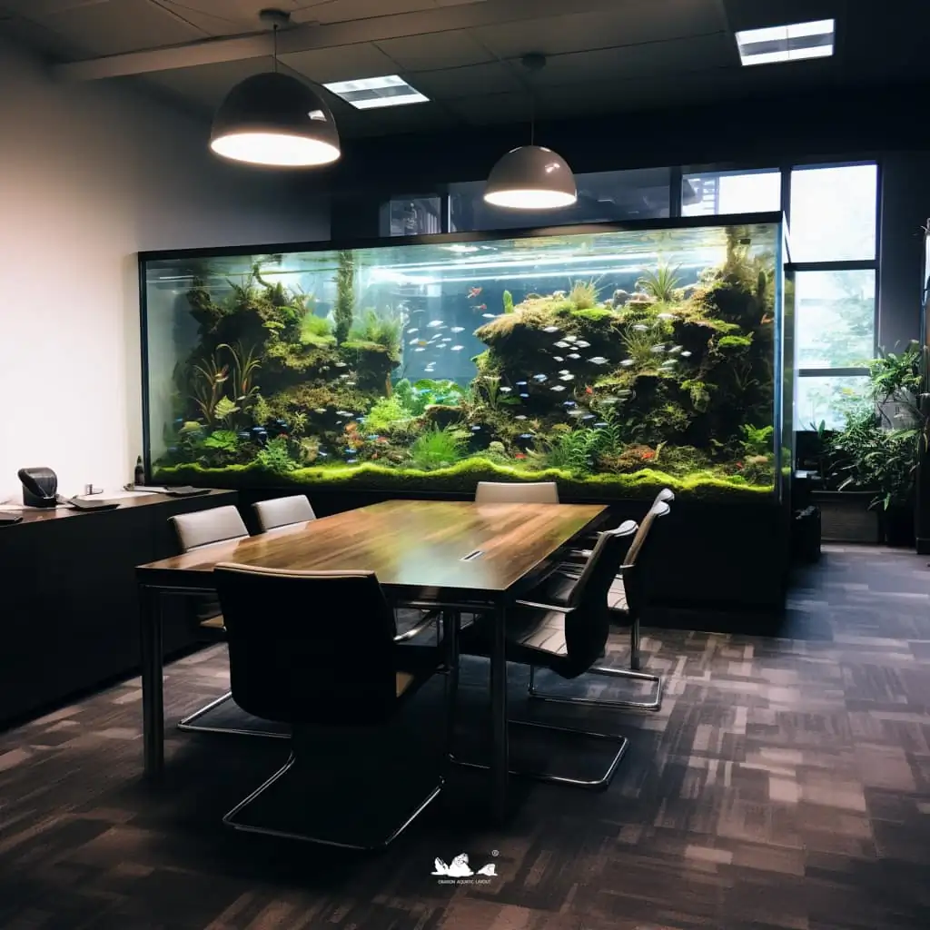 Stunning aquascapes created by AI-generated