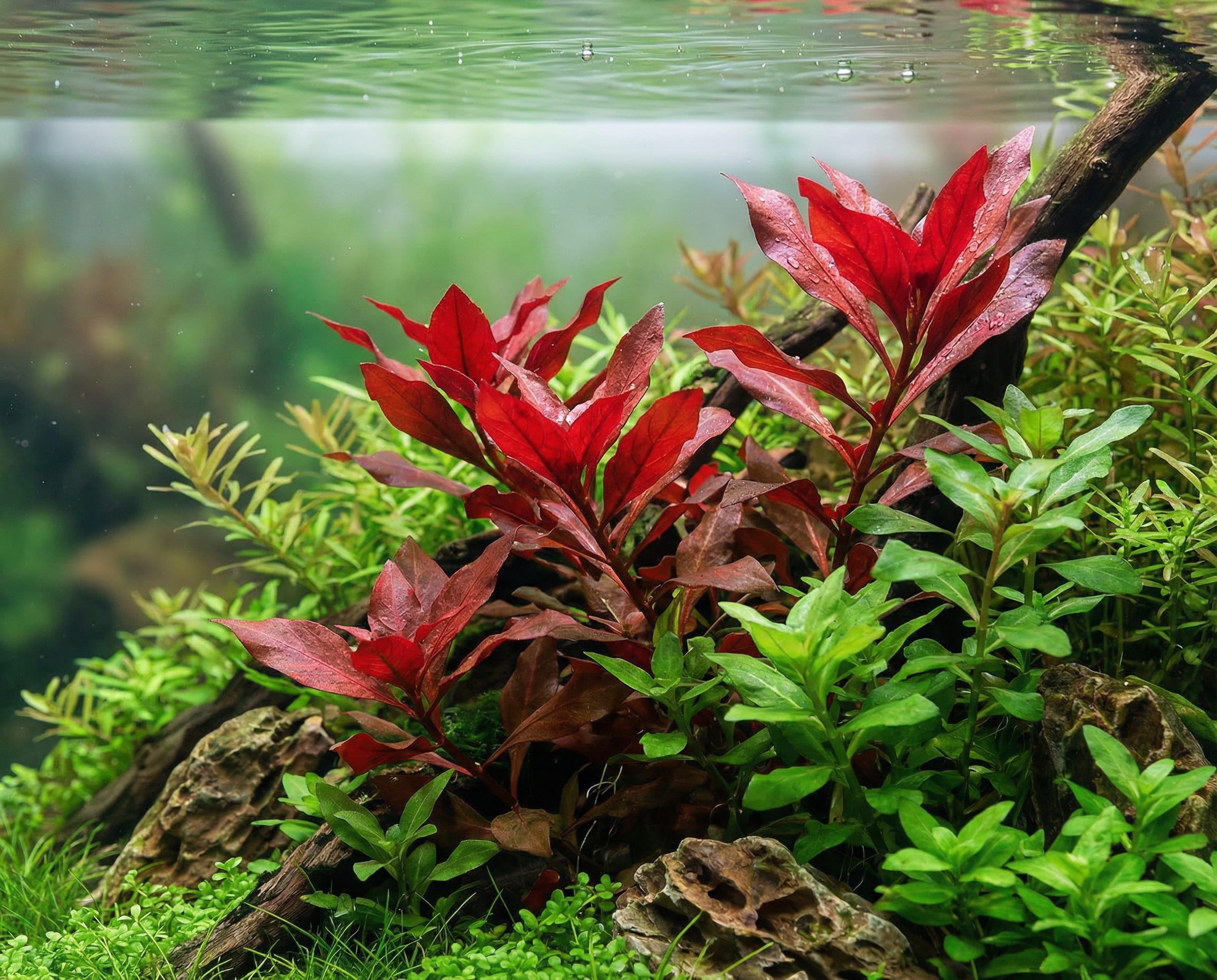 Ludwigia repens: Adding a Splash of Red